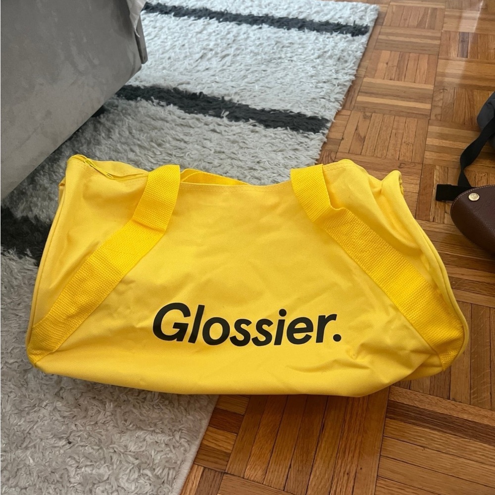 Glossier Yellow Tote Bag